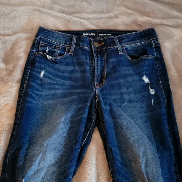 Old Navy Rockstar jeans size 8 - Picture 1 of 6